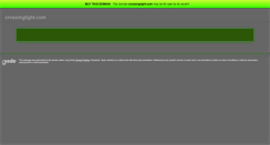 Desktop Screenshot of crossinglight.com